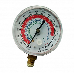 Манометр R-22/410/404 63 мм psi