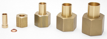 Гайка USTK-04 (1/4SAE-1/4ODF, 31017-01-01)