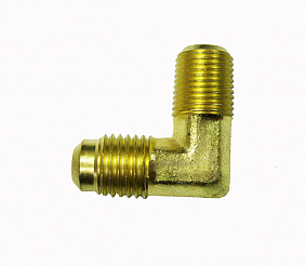 Штуцер 1/4-1/8 NPT угловой (E1-4A)