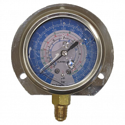 Мановакуумметр с глицерином R-22/134/404/407 80 мм 250A-GF