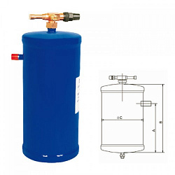 Ресивер горизонтальный 30L-V9 (1 1/8")