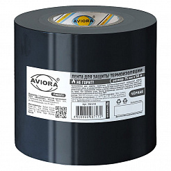 Лента AVIORA PVC PROFFI 75мм х 50м черная