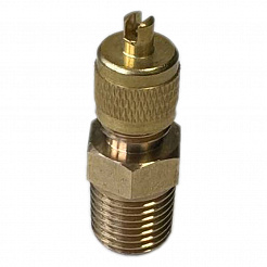 Штуцер 1/4" SAE-1/4" NPT прямой с внутренней резьбой