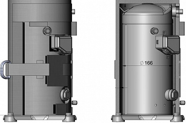 Шумоизоляционный кожух SV/13 для DM50 ZB19-21